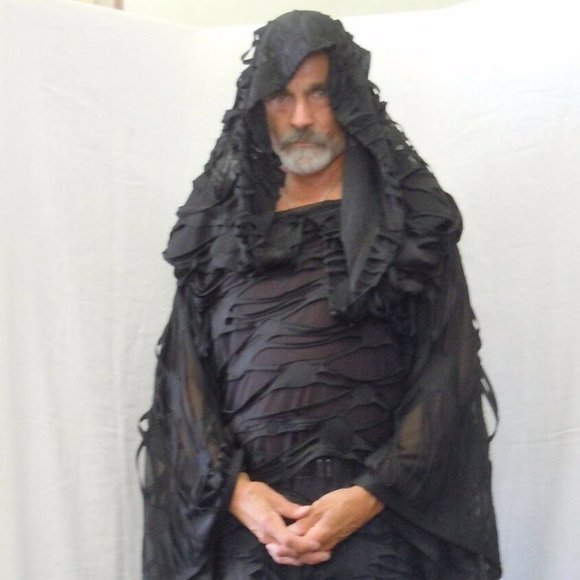 Black "Ritual ROBE" - Picture 3 of 5
